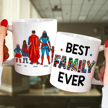 Best Family Ever 05QHLH170323TM White Mug