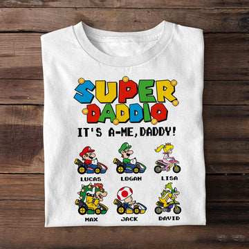 Super Dad Shirt - Personalized Gifts For Father 05nati110423