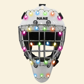 Hockey Helmet Ornament - Personalized Christmas Gifts For Hockey Lovers