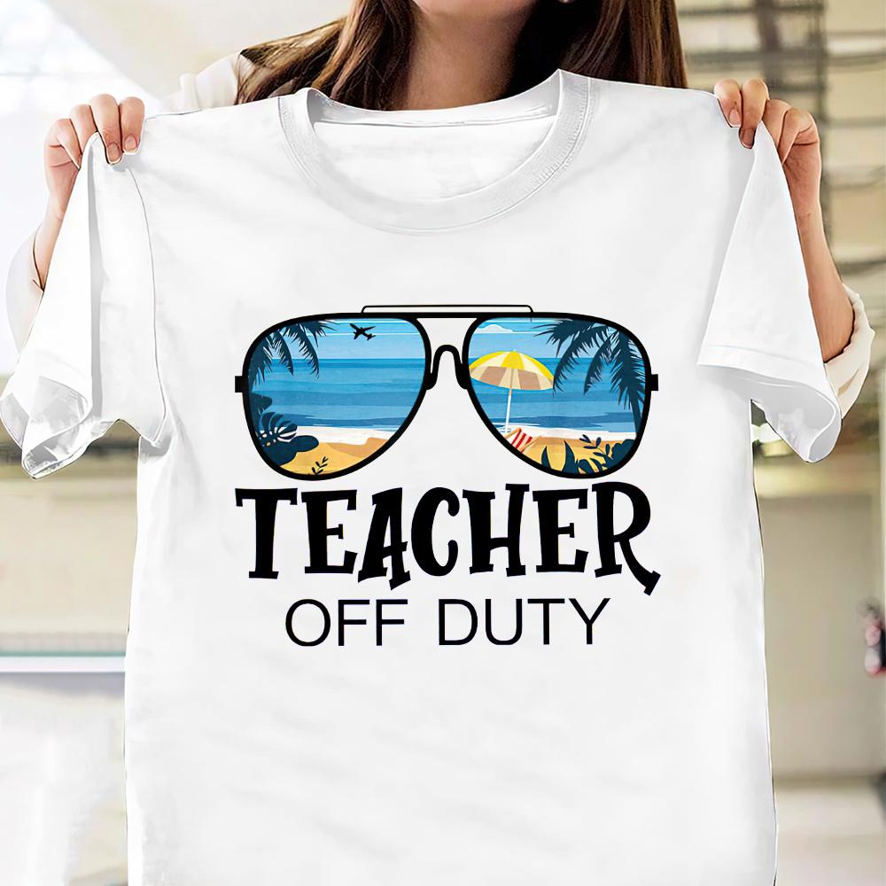 PresentsPrints, Teacher Off Duty - Teacher T-Shirt