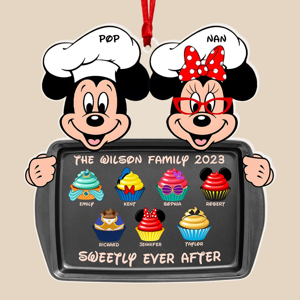 Sweetly Ever After- Personalized Acrylic Ornament- Gift For Family- PW17-AONMT-01htqn301023