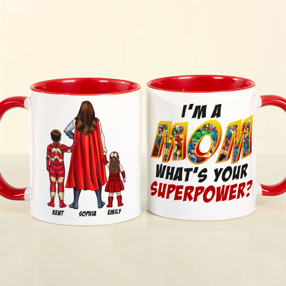 Superhero Mom DR-WHM-03dnqn180323tm Personalized Coffee Mug
