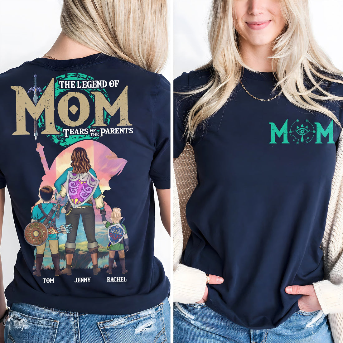 Personalized Gifts For Mom Shirt 05qhtn230424hg Mother's Day