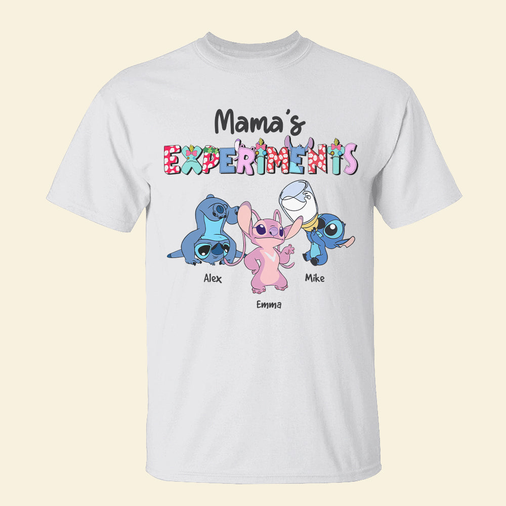 Personalized Gift For Mom Shirt Mama's Experiments 01QHHN110124