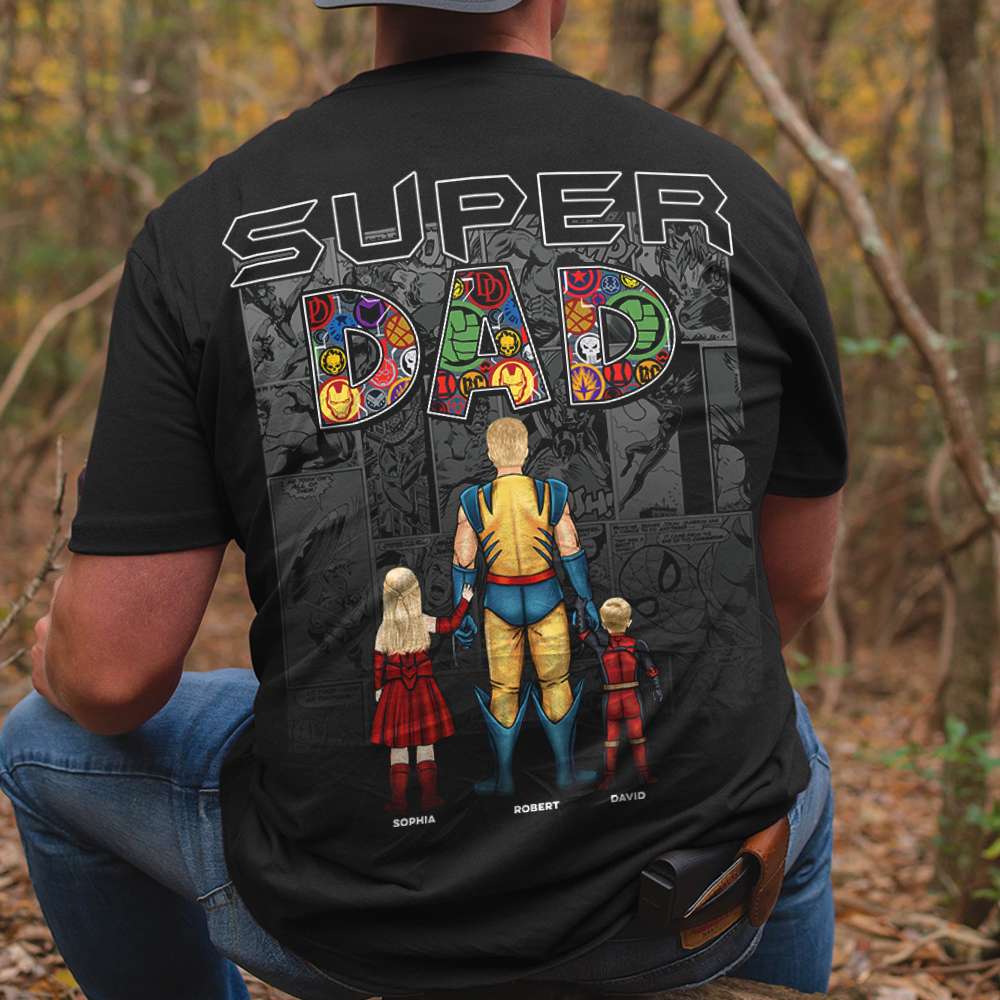 Personalized Gifts For Dad Shirt 02qhqn040523tm Father's Day Gift