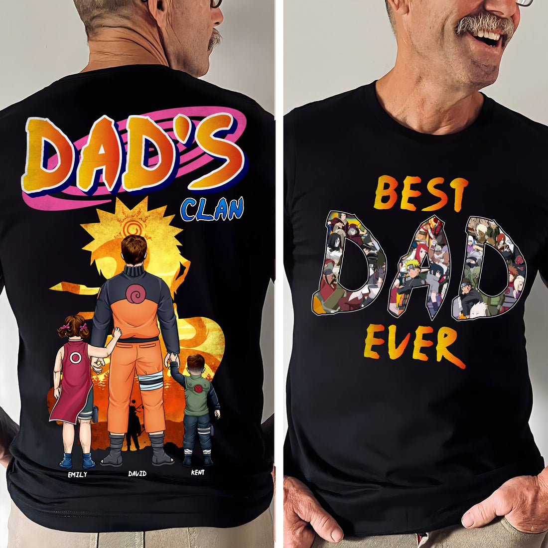 Custom Christmas Shirt For Dad – Personalized Best Dad Ever Tee 02qhqn020524pa
