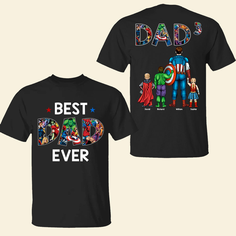 Personalized Gifts For Dad Shirt 02qhqn030524pa Father's Day
