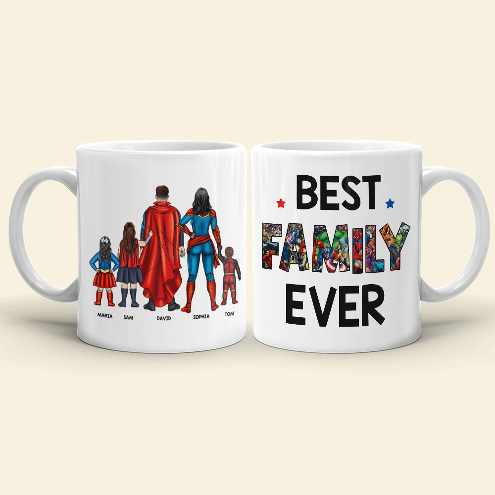 Best Family Ever 05QHLH170323TM White Mug