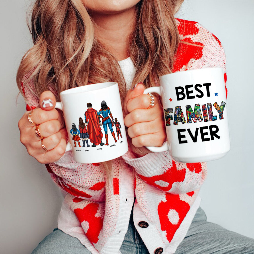 Best Family Ever 05QHLH170323TM White Mug