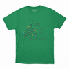 PresentsPrints, Funny Nurse Christmas T-Shirt, Nurse Christmas Gifts, Shine Bright Like A Call Light T-Shirt