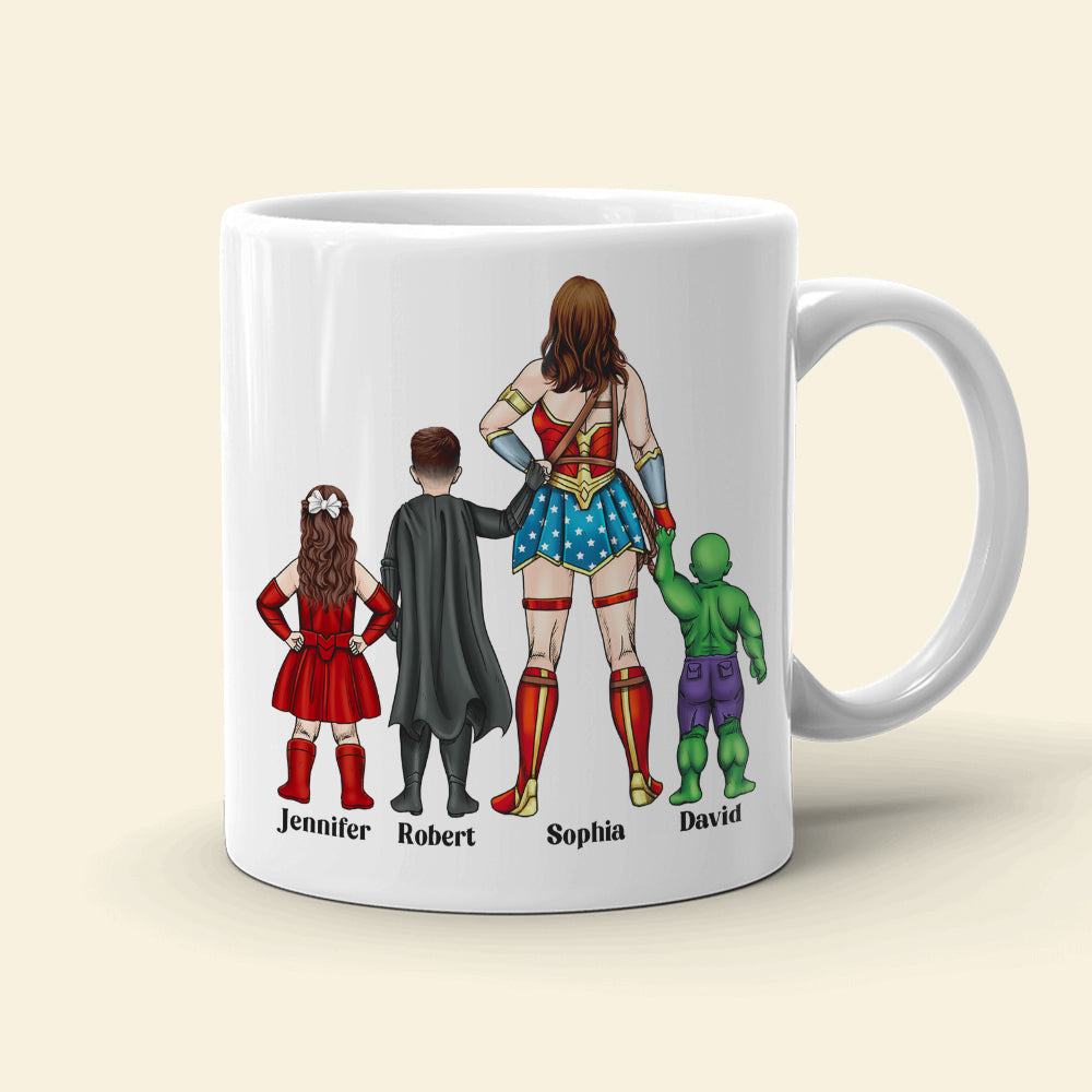 Superhero Mom DR-WHM-03dnqn180323tm Personalized Coffee Mug