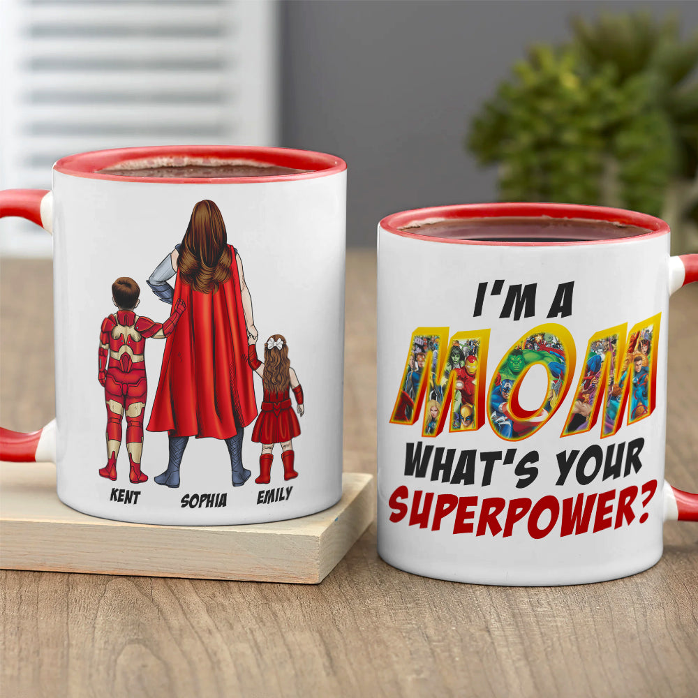 Superhero Mom DR-WHM-03dnqn180323tm Personalized Coffee Mug