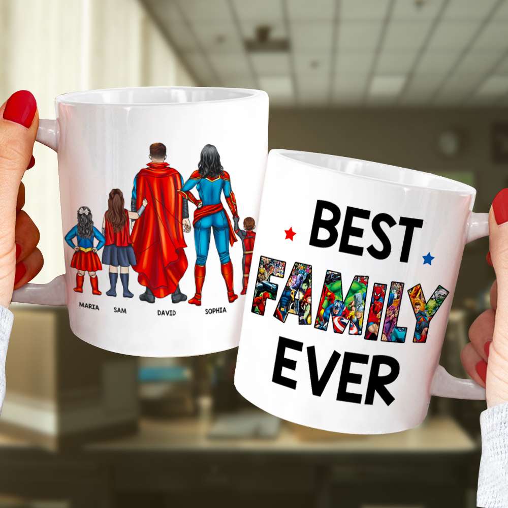 Best Family Ever 05QHLH170323TM White Mug