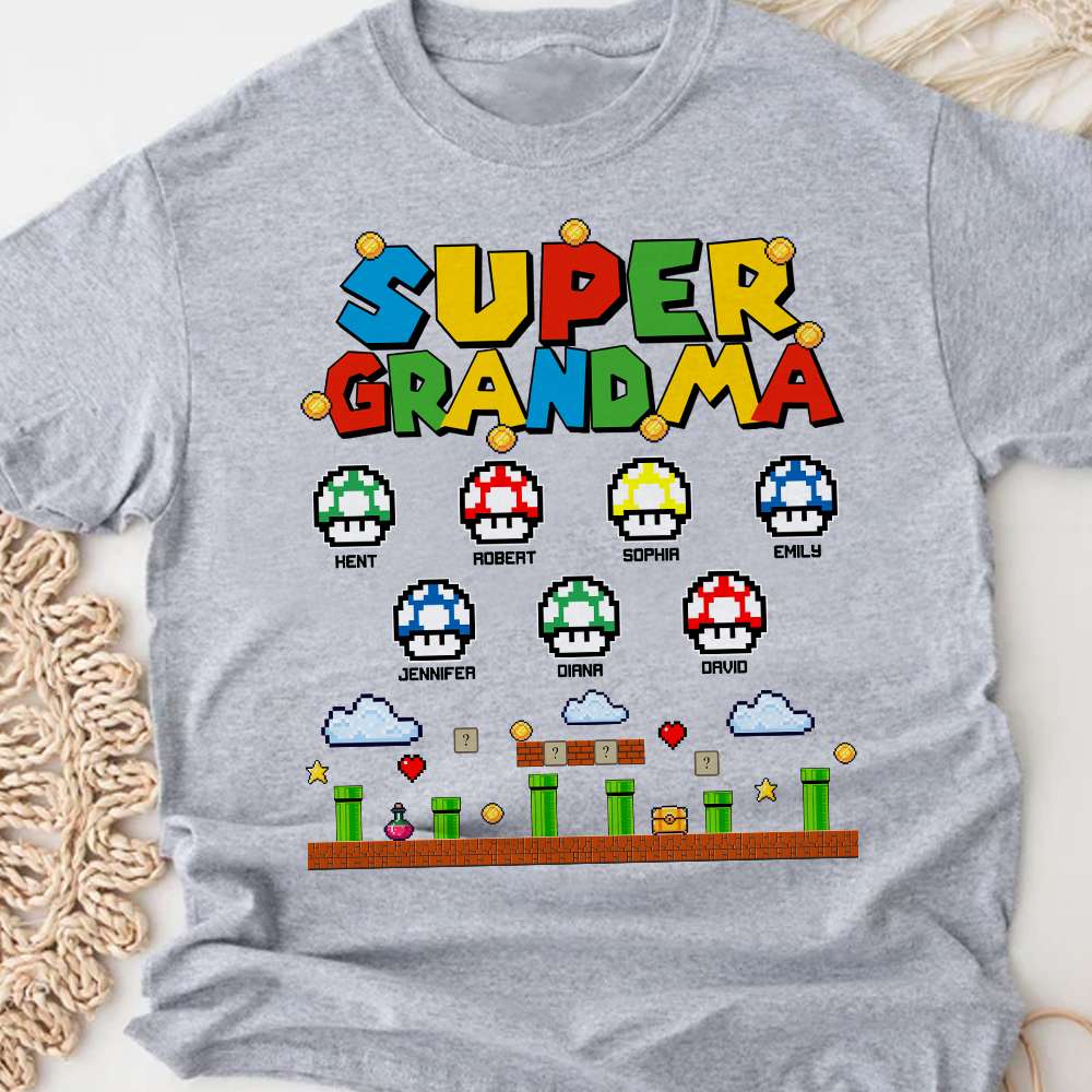 Personalized Gifts For Grandma Shirt 06acqn180323  Father's Day Gifts