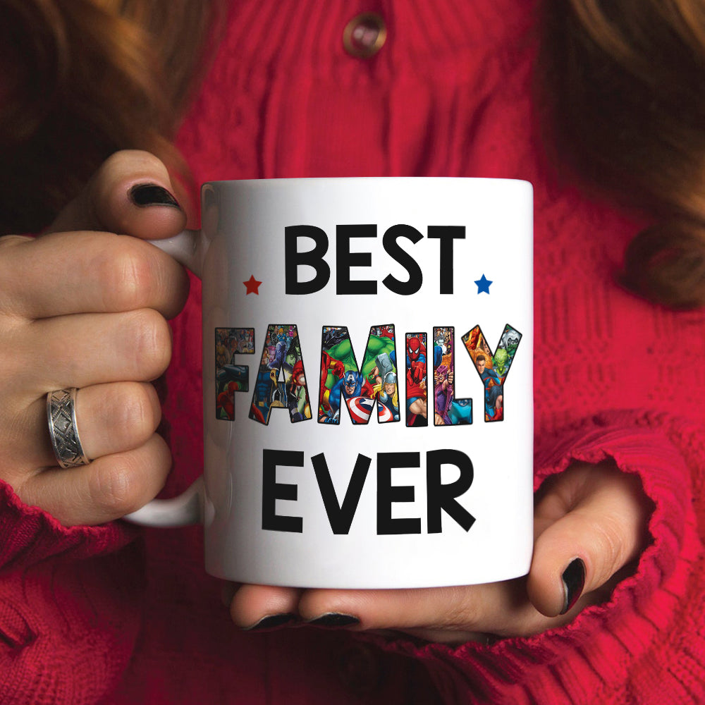 Best Family Ever 05QHLH170323TM White Mug