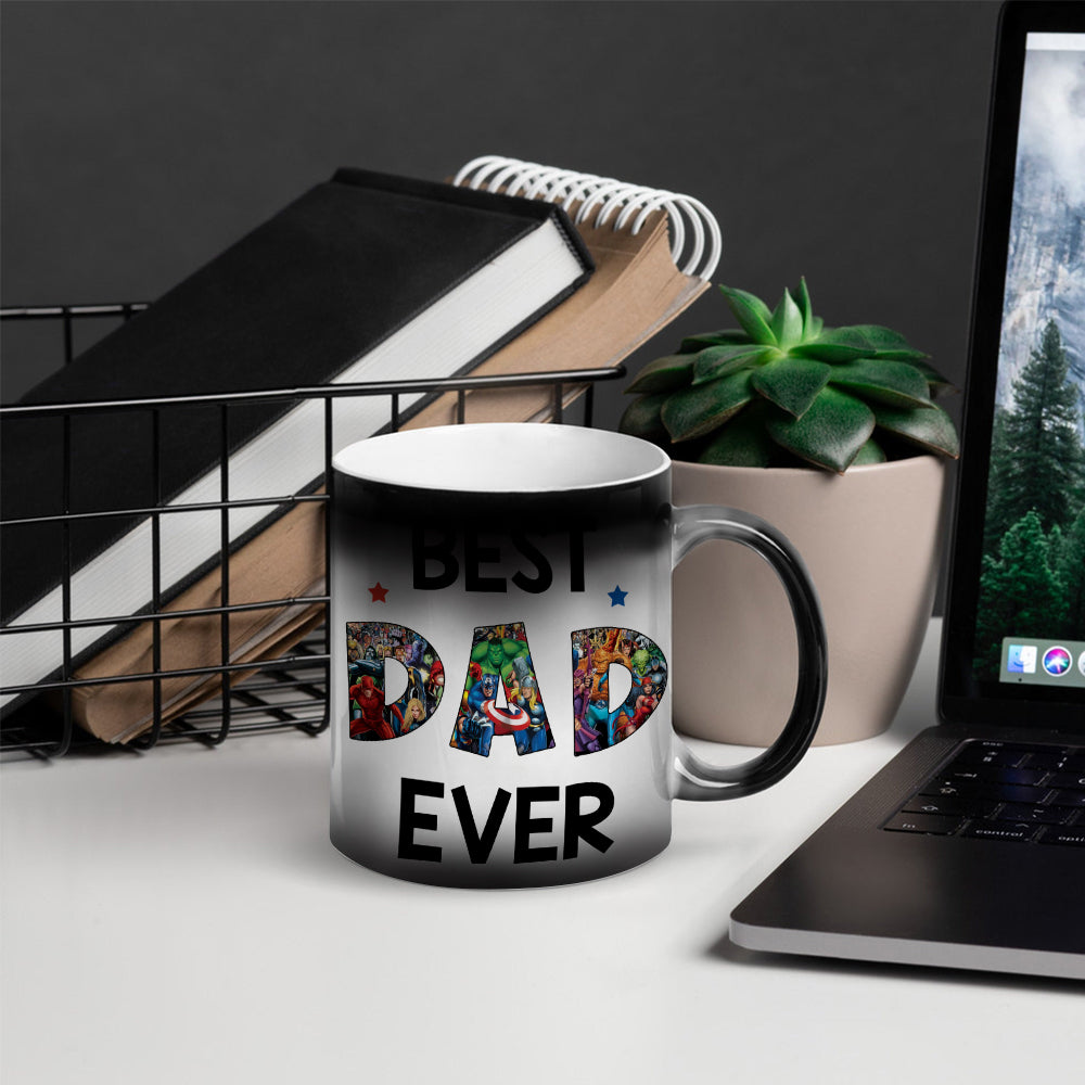 Best Dad Ever Personalized Father Magic Mug (Limited Edition)