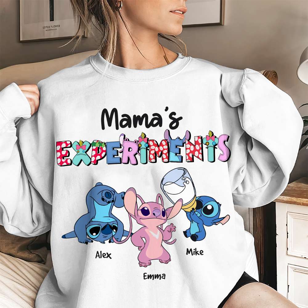 Personalized Gift For Mom Shirt Mama's Experiments 01QHHN110124