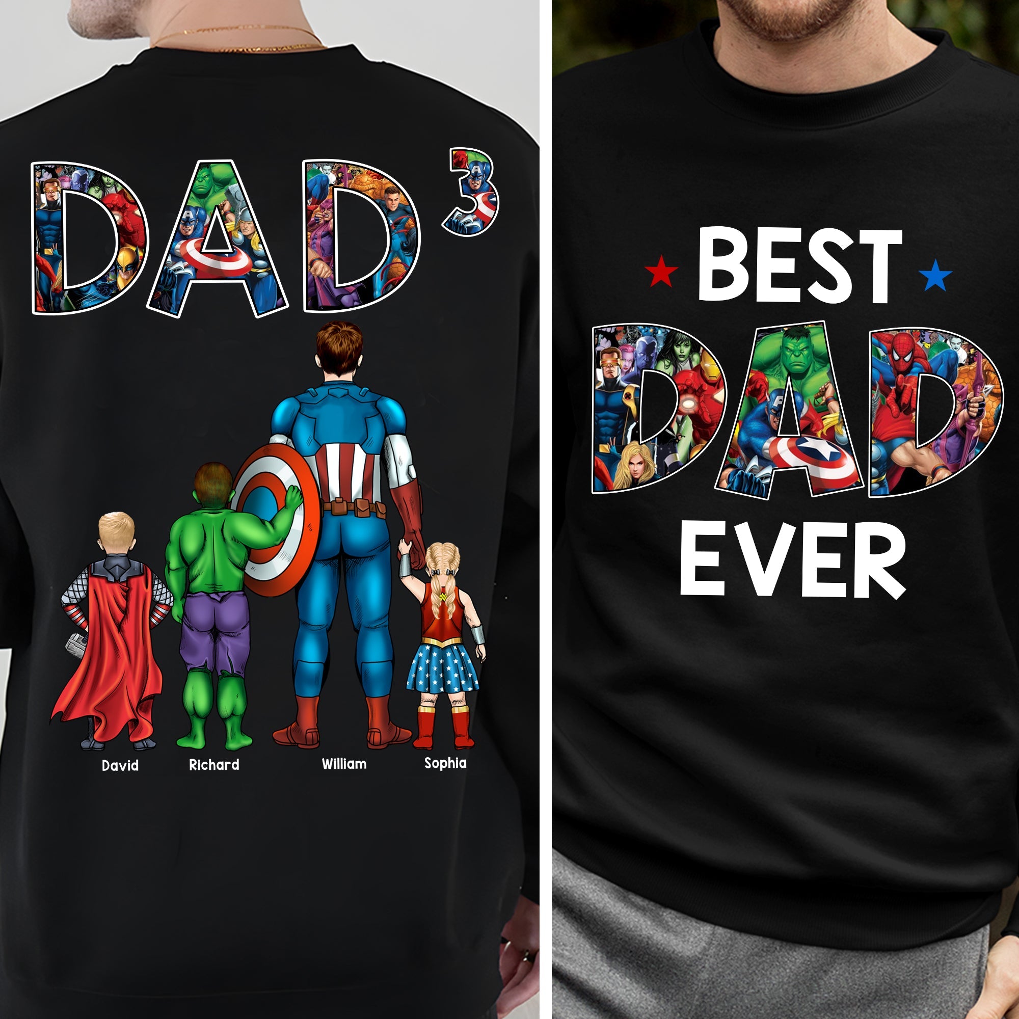 Personalized Gifts For Dad Shirt 02qhqn030524pa Father's Day