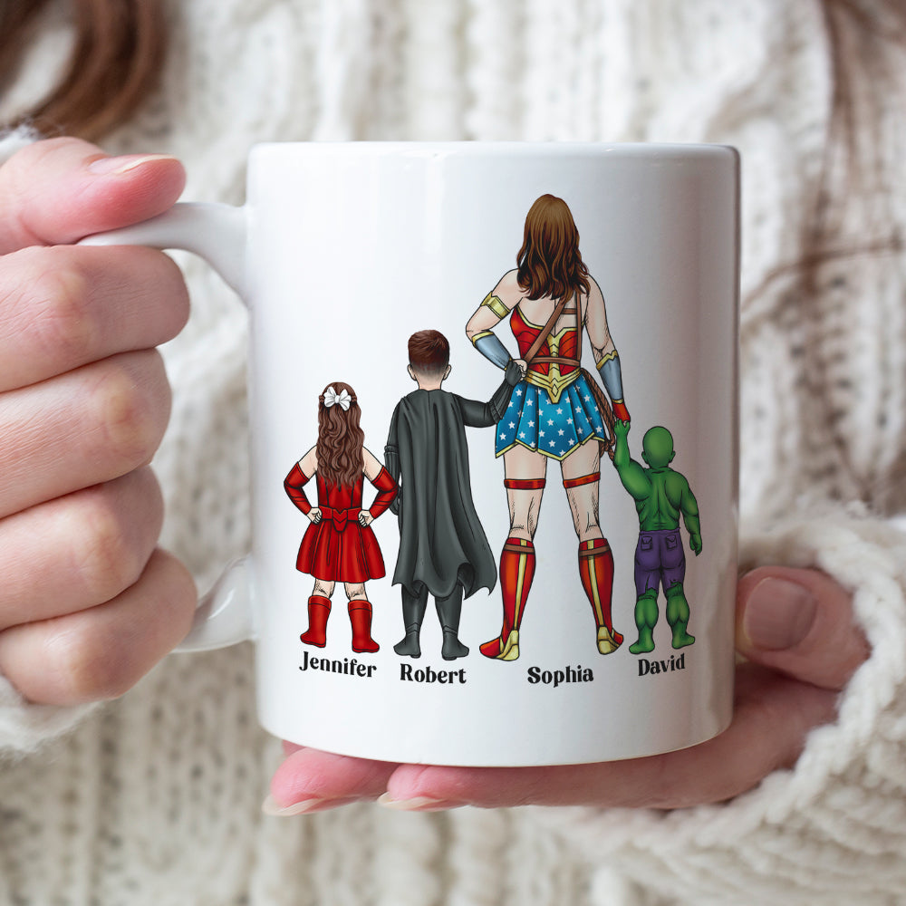 Superhero Mom DR-WHM-03dnqn180323tm Personalized Coffee Mug