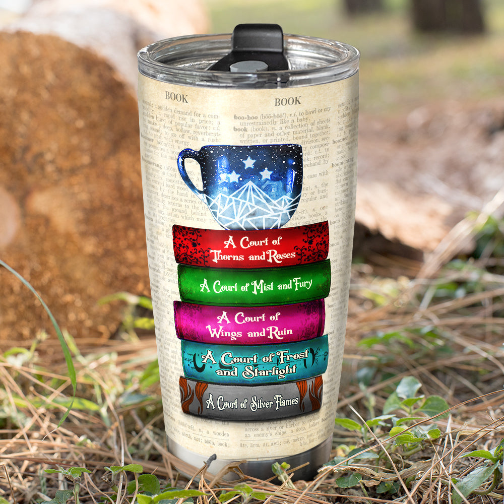 Personalized ACOTAR Tumbler Cup - Sarah J.Maas A Court of Thorns and Roses Novel Lover