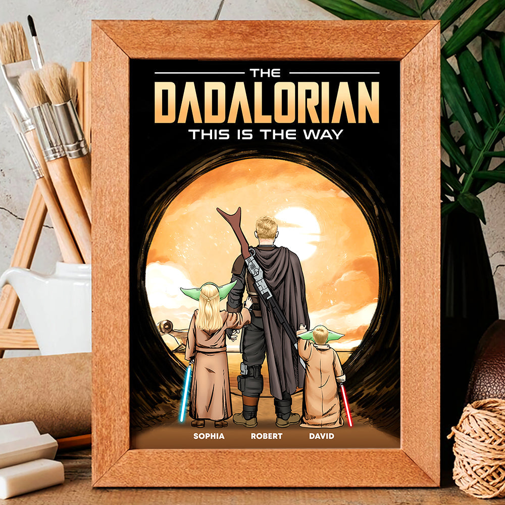Dad 04naqn150523hh Personalized Canvas Print