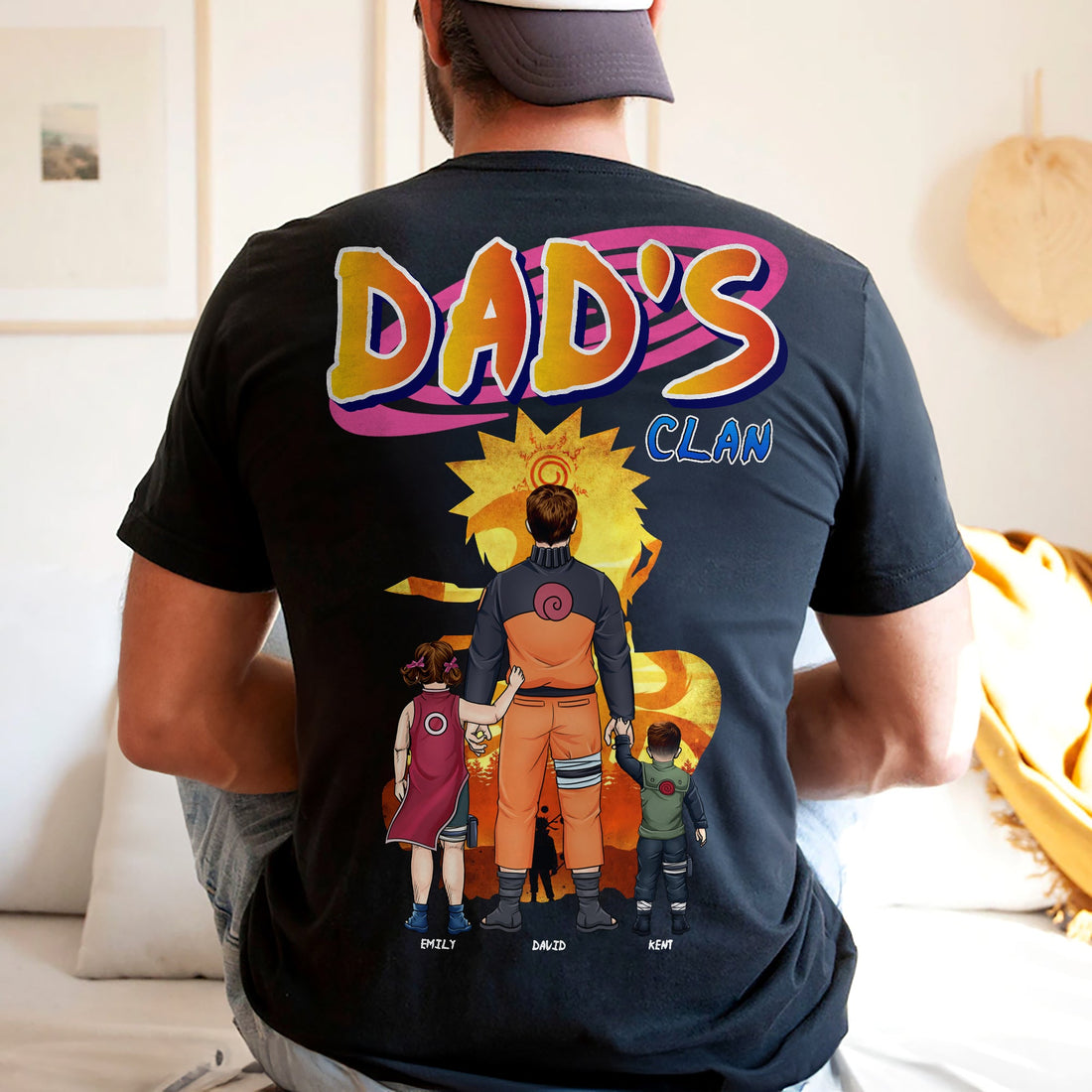 Custom Christmas Shirt For Dad – Personalized Best Dad Ever Tee 02qhqn020524pa