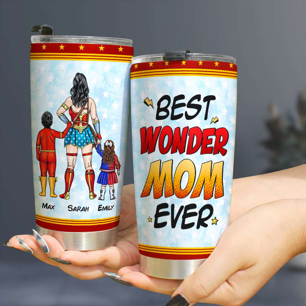 Best Mom Ever Personalized Tumbler 04HUHN270323TM, Gift For Mom