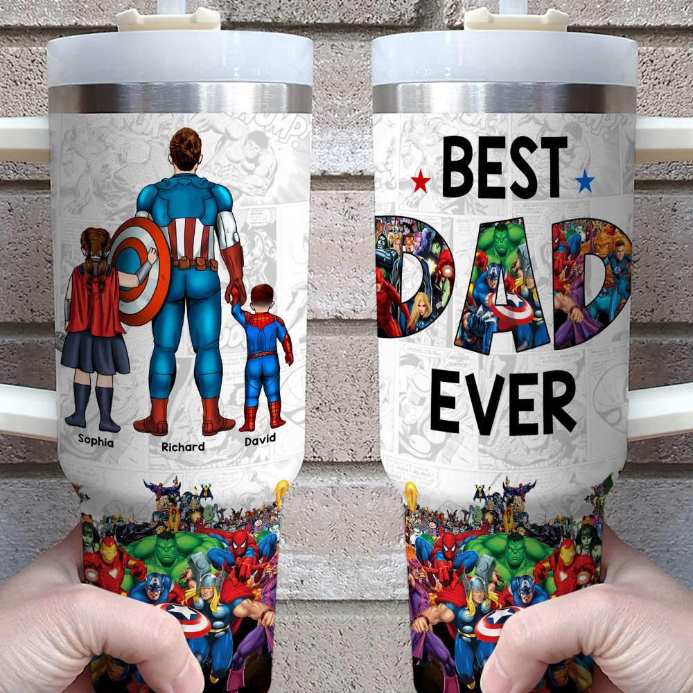 Personalized Gifts For Dad Tumbler 05QHQN120424PA-1 Father's Day NEW