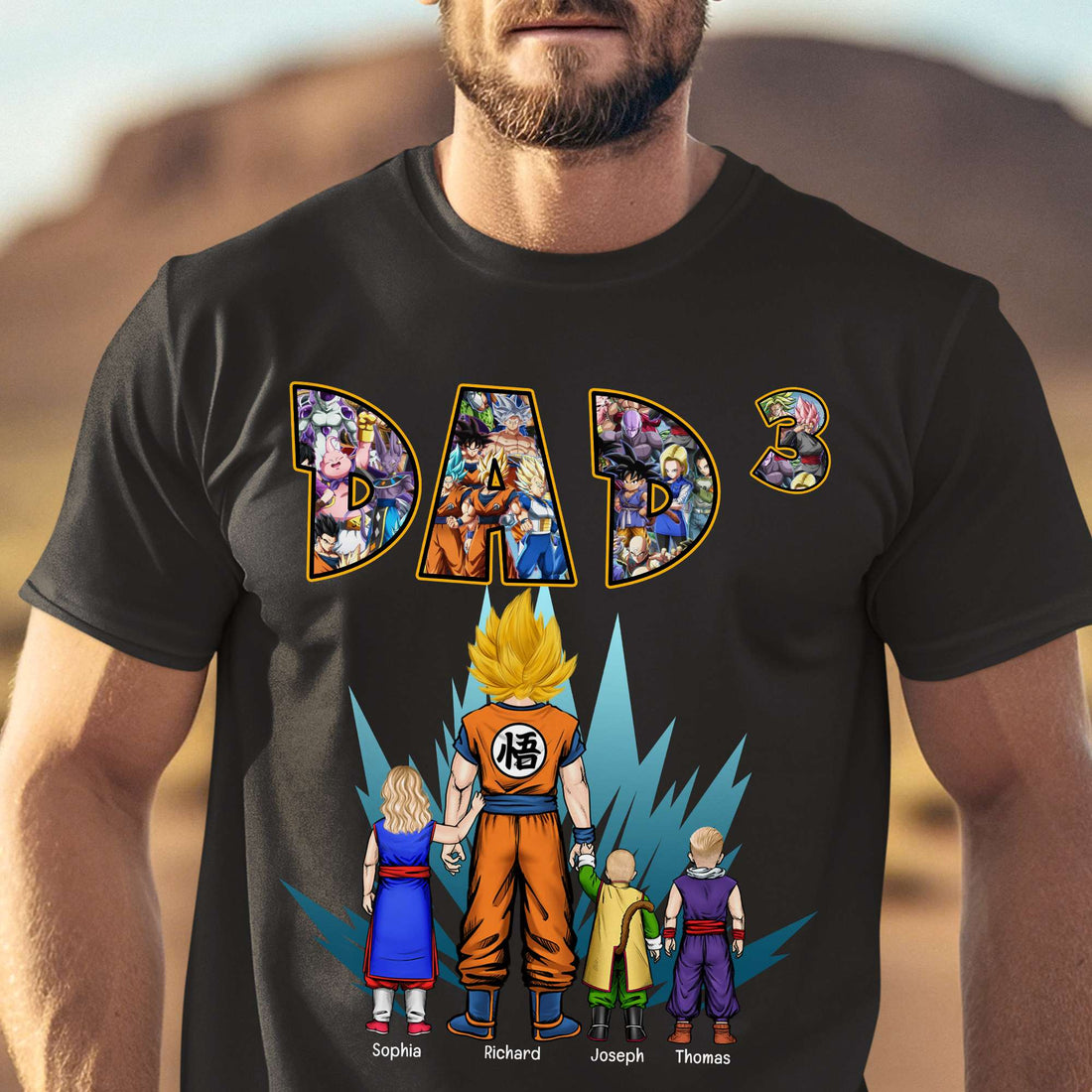 Super Dad  Personalized Shirt