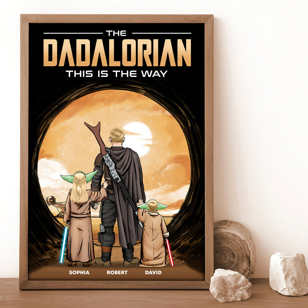 Dad 04naqn150523hh Personalized Canvas Print