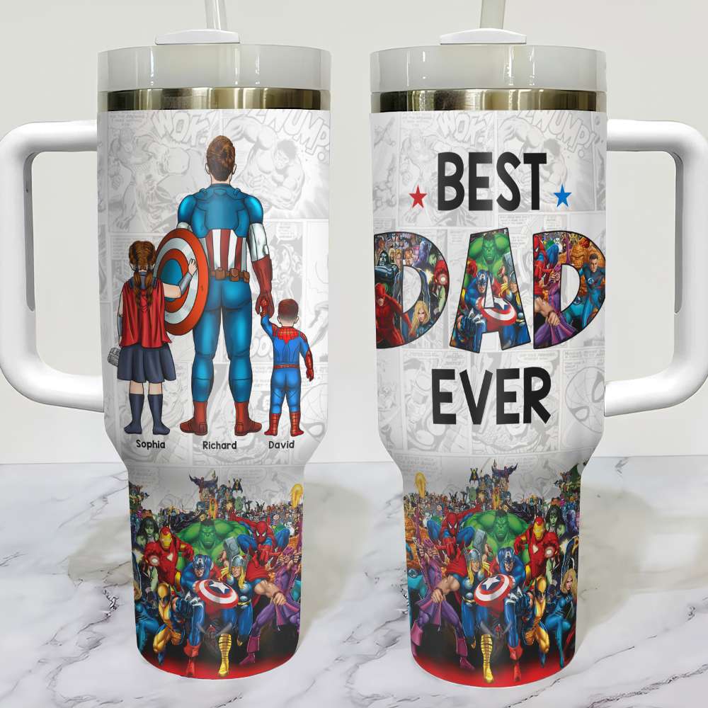 Personalized Gifts For Dad Tumbler 05QHQN120424PA-1 Father's Day NEW