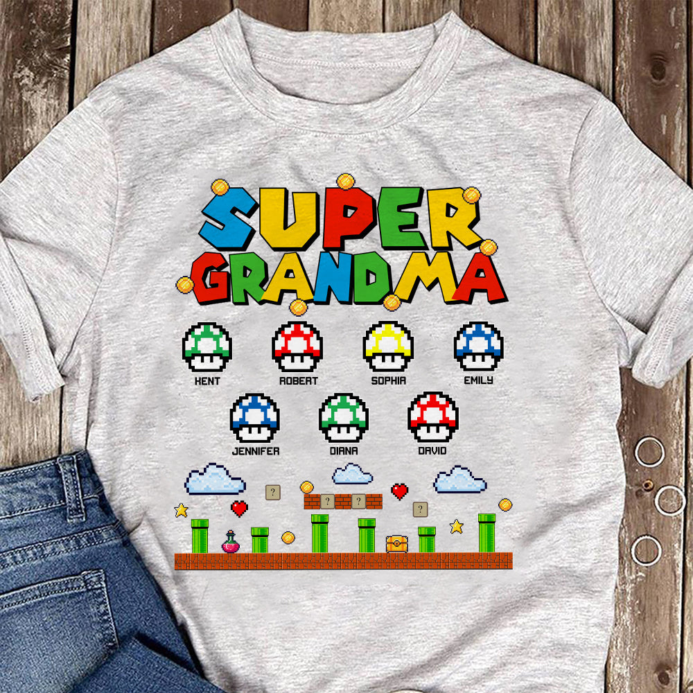 Personalized Gifts For Grandma Shirt 06acqn180323  Father's Day Gifts