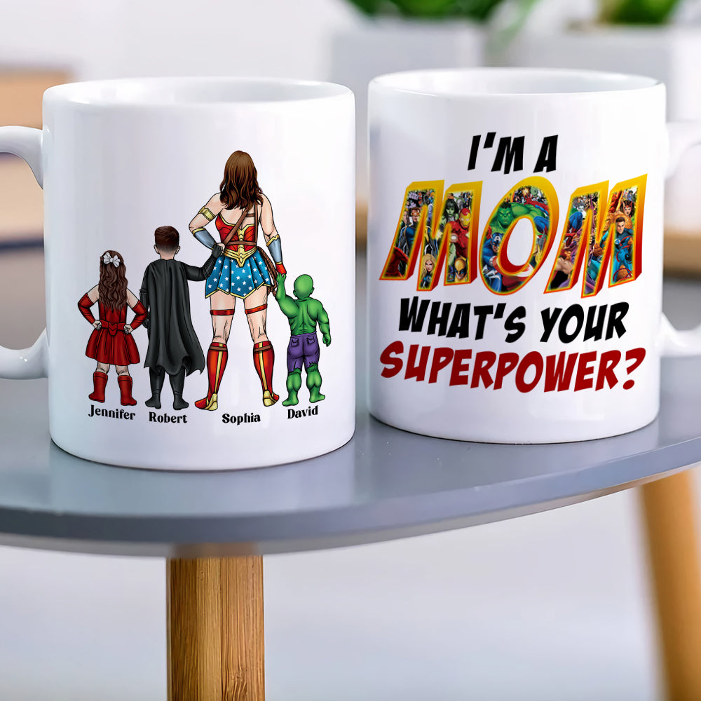 Superhero Mom DR-WHM-03dnqn180323tm Personalized Coffee Mug