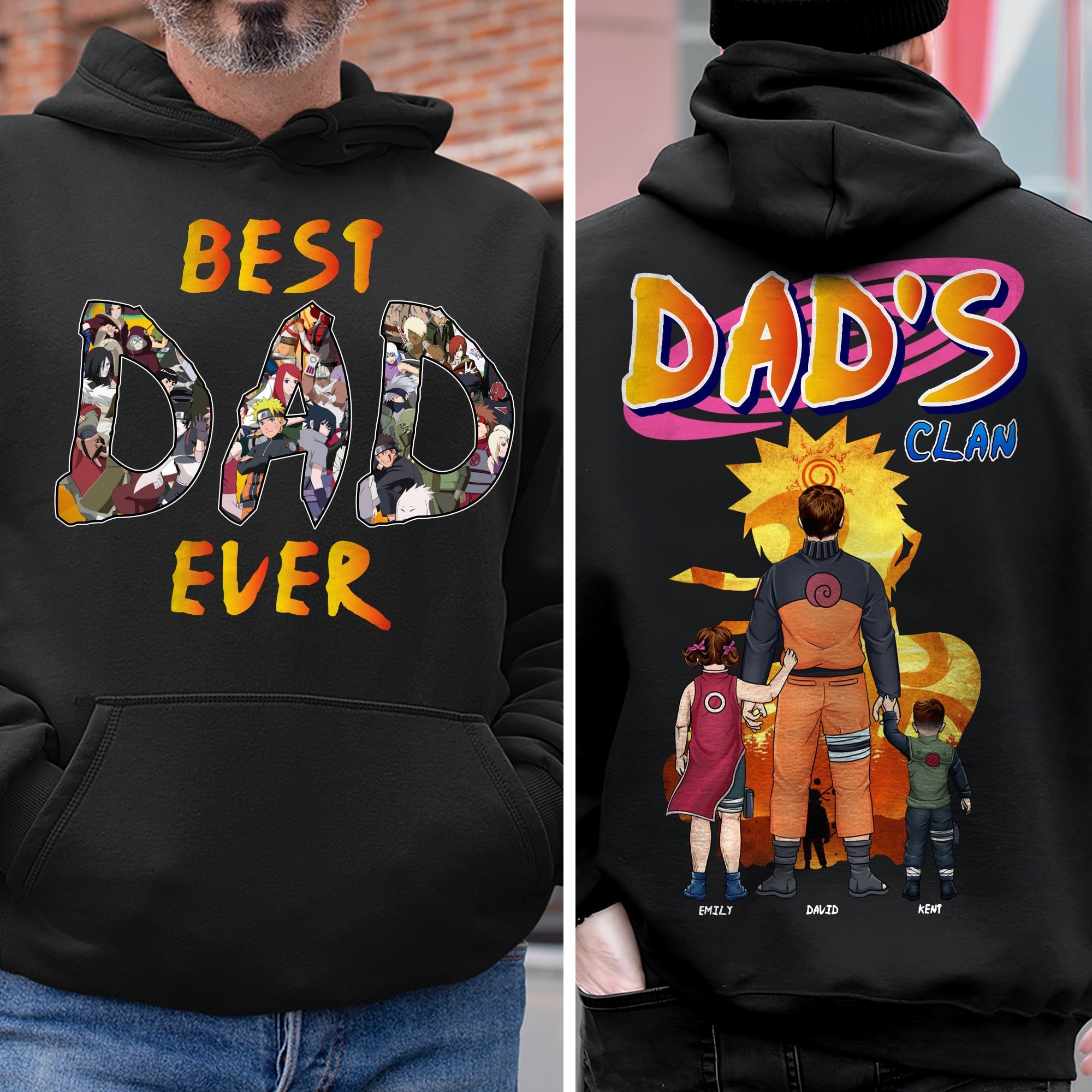 Custom Christmas Shirt For Dad – Personalized Best Dad Ever Tee 02qhqn020524pa