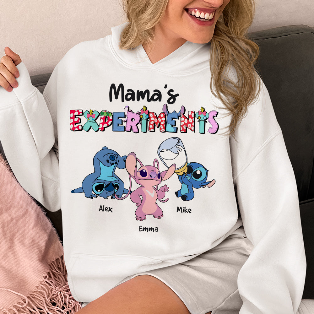Personalized Gift For Mom Shirt Mama's Experiments 01QHHN110124