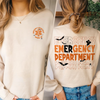 PresentsPrints, Emergency Department Halloween Shirt, Custom Halloween Er Nurse Shirt, Emergency Nurse Shirt