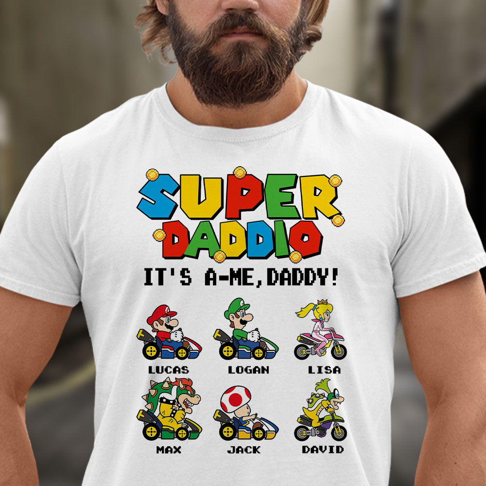 Super Dad Shirt - Personalized Gifts For Father 05nati110423