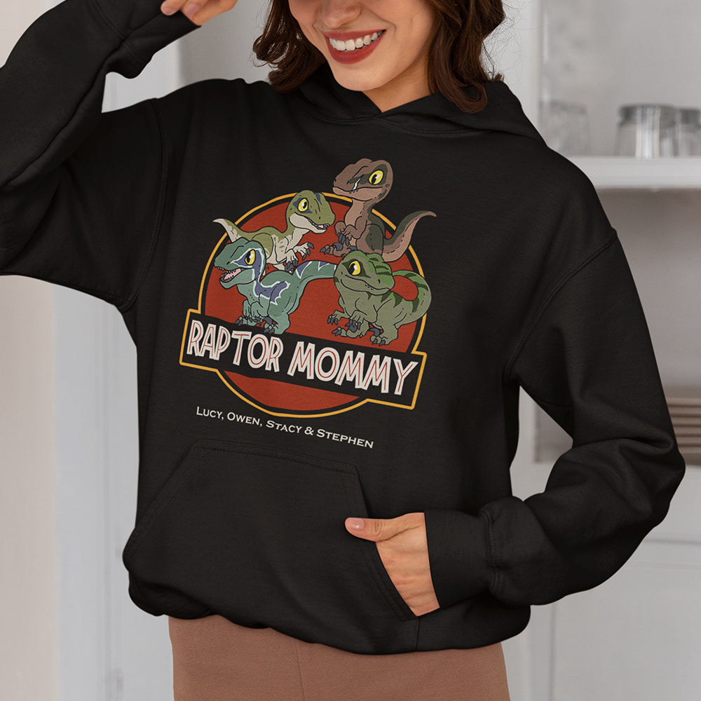 Personalized Gifts For Mom Shirt Raptor Mommy 01HULI050523