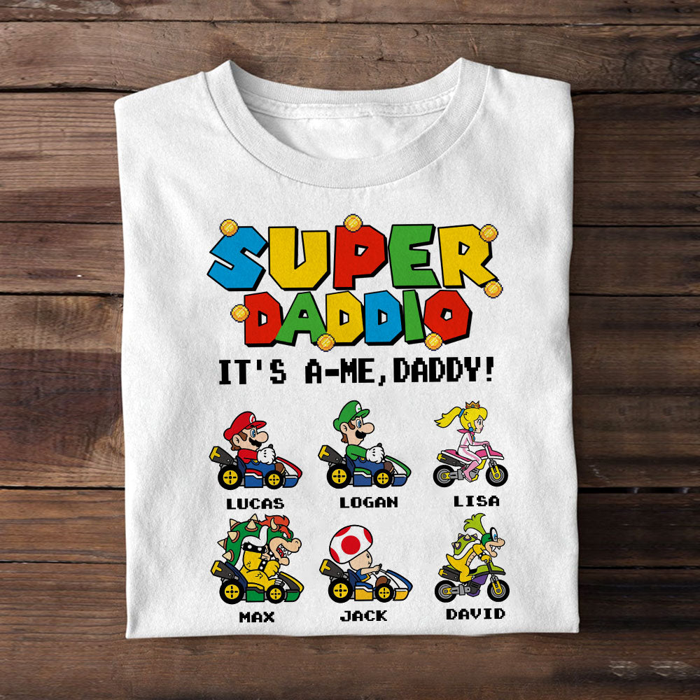 Super Dad Shirt - Personalized Gifts For Father 05nati110423