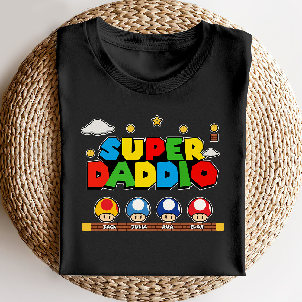 Personalized Gifts For Dad Shirt 05natm130522 Mushroom Kids