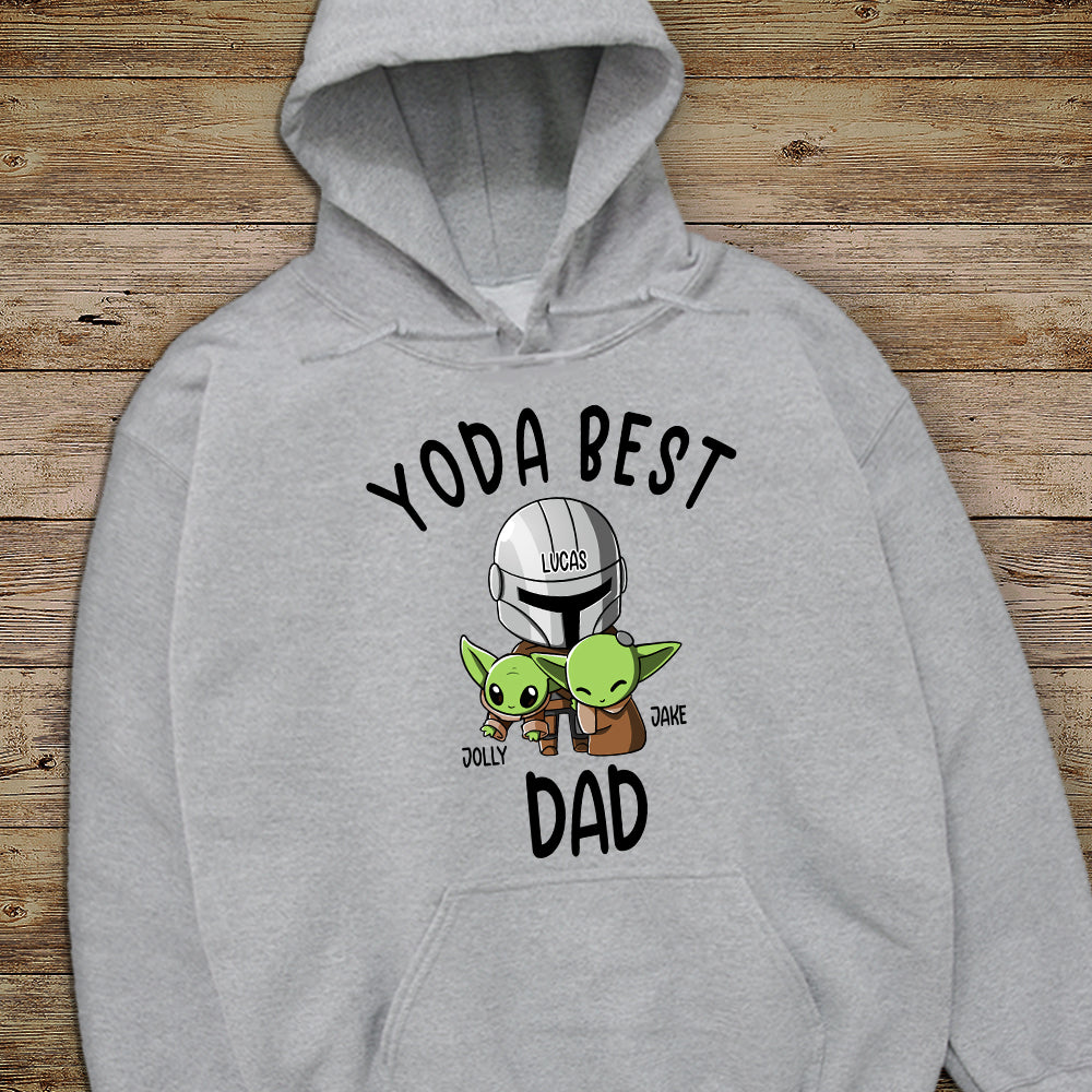 Best Dad In The Galaxy - Personalized Shirts - Gift For Father's Day