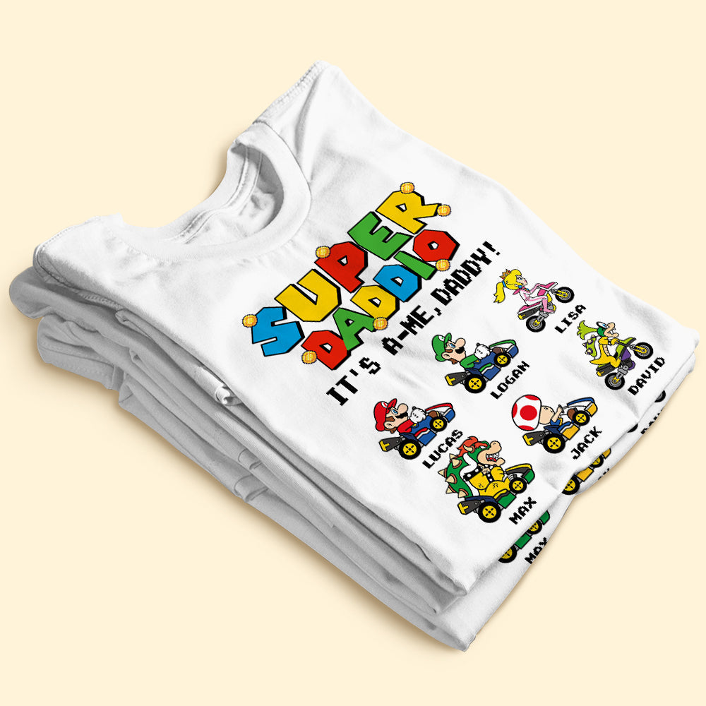 Super Dad Shirt - Personalized Gifts For Father 05nati110423