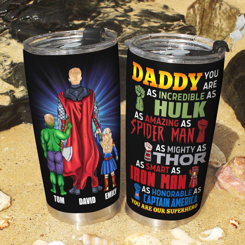 Personalized Gifts For Dad Tumbler Cup 11ACDT230523TM Father's Day Gifts
