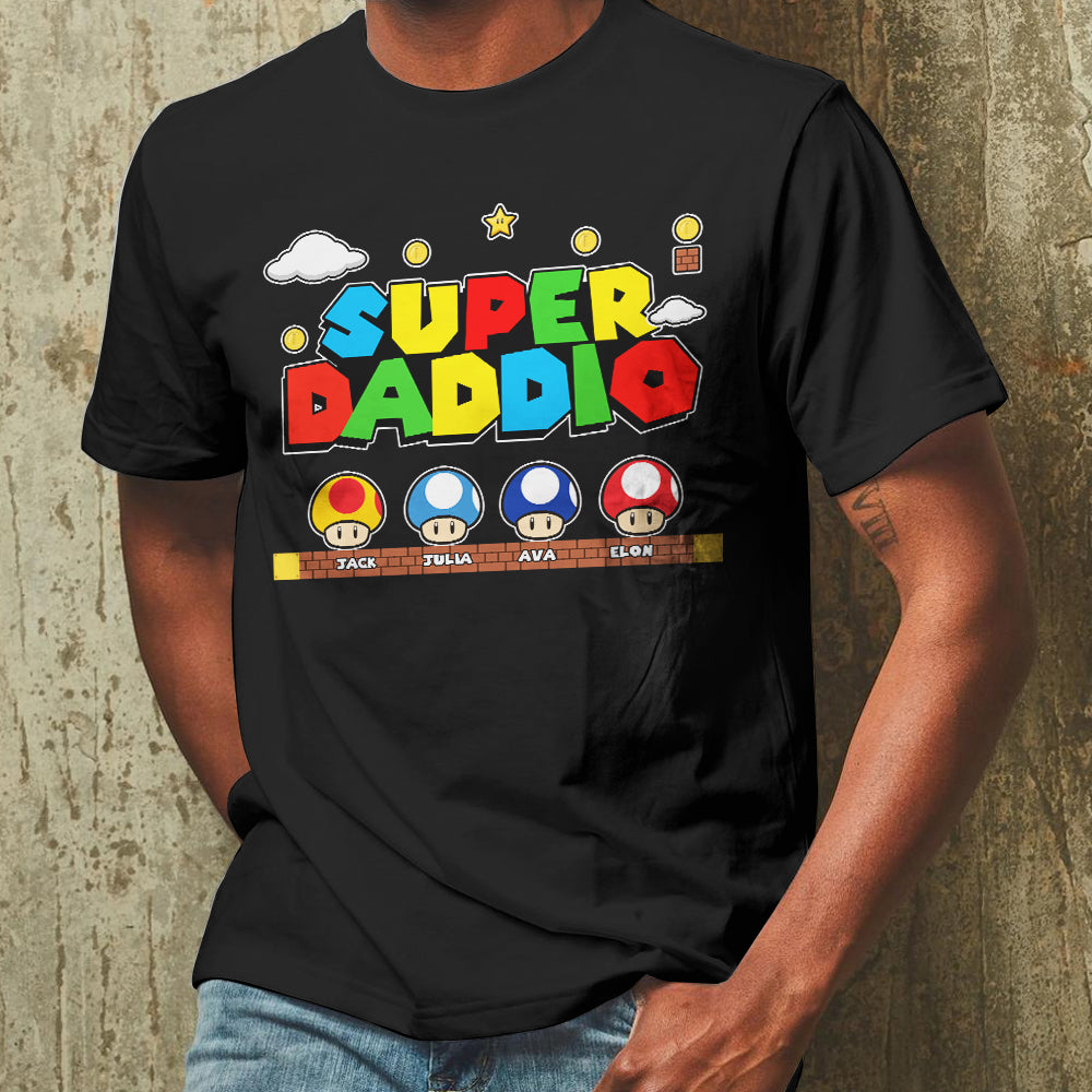 Personalized Gifts For Dad Shirt 05natm130522 Mushroom Kids