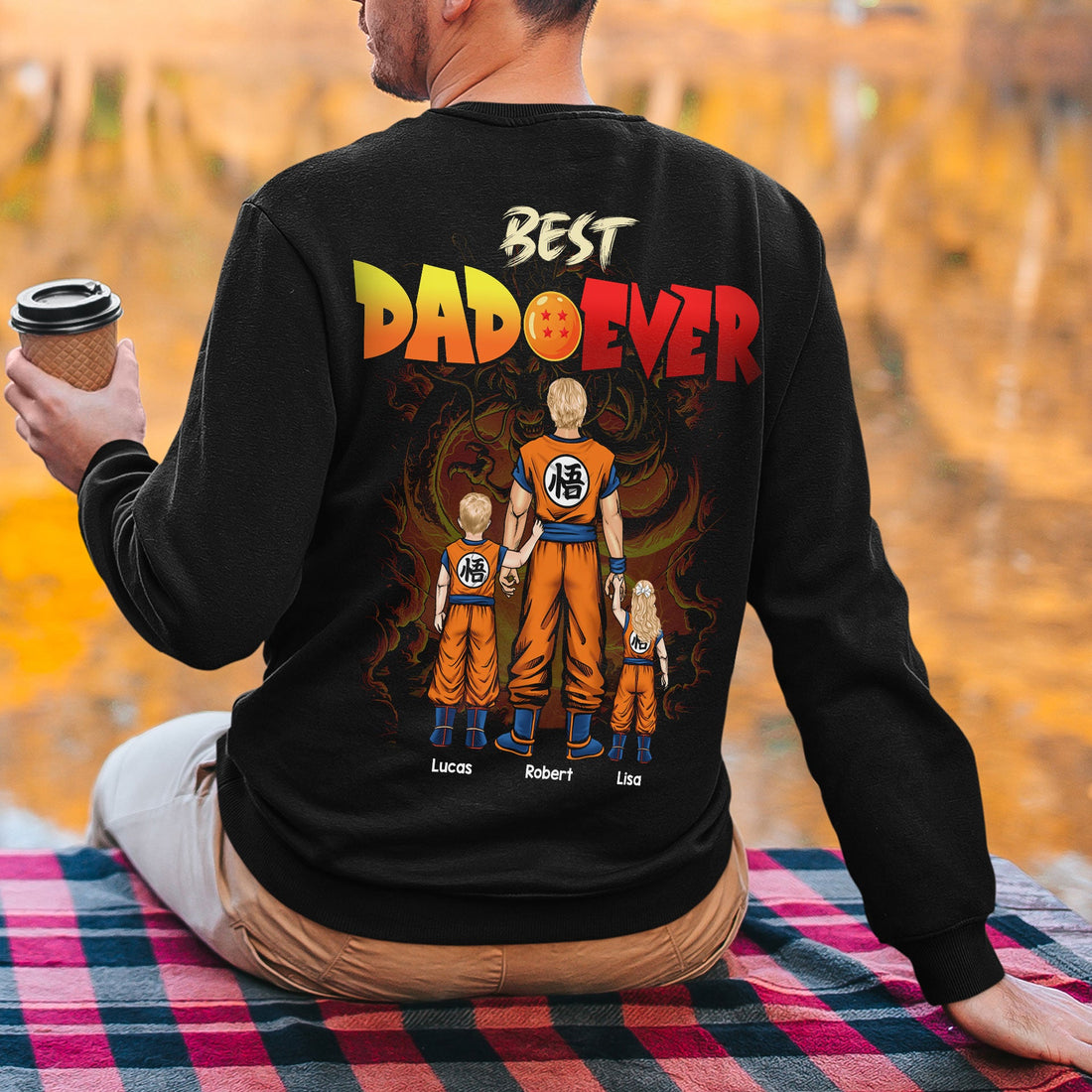 Personalized Gifts For Father Shirt Best Dad Ever 022HUTI020424HH GRER2005