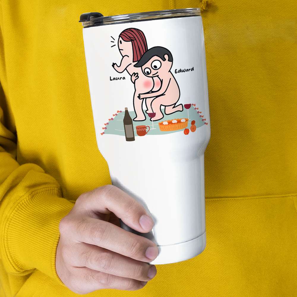 I Really Love Your Butt Personalized Mug, Funny Gift For Couple