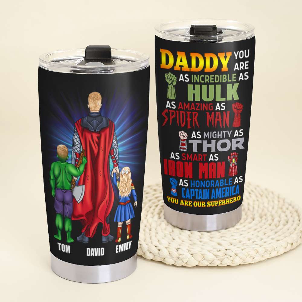 Personalized Gifts For Dad Tumbler Cup 11ACDT230523TM Father's Day Gifts