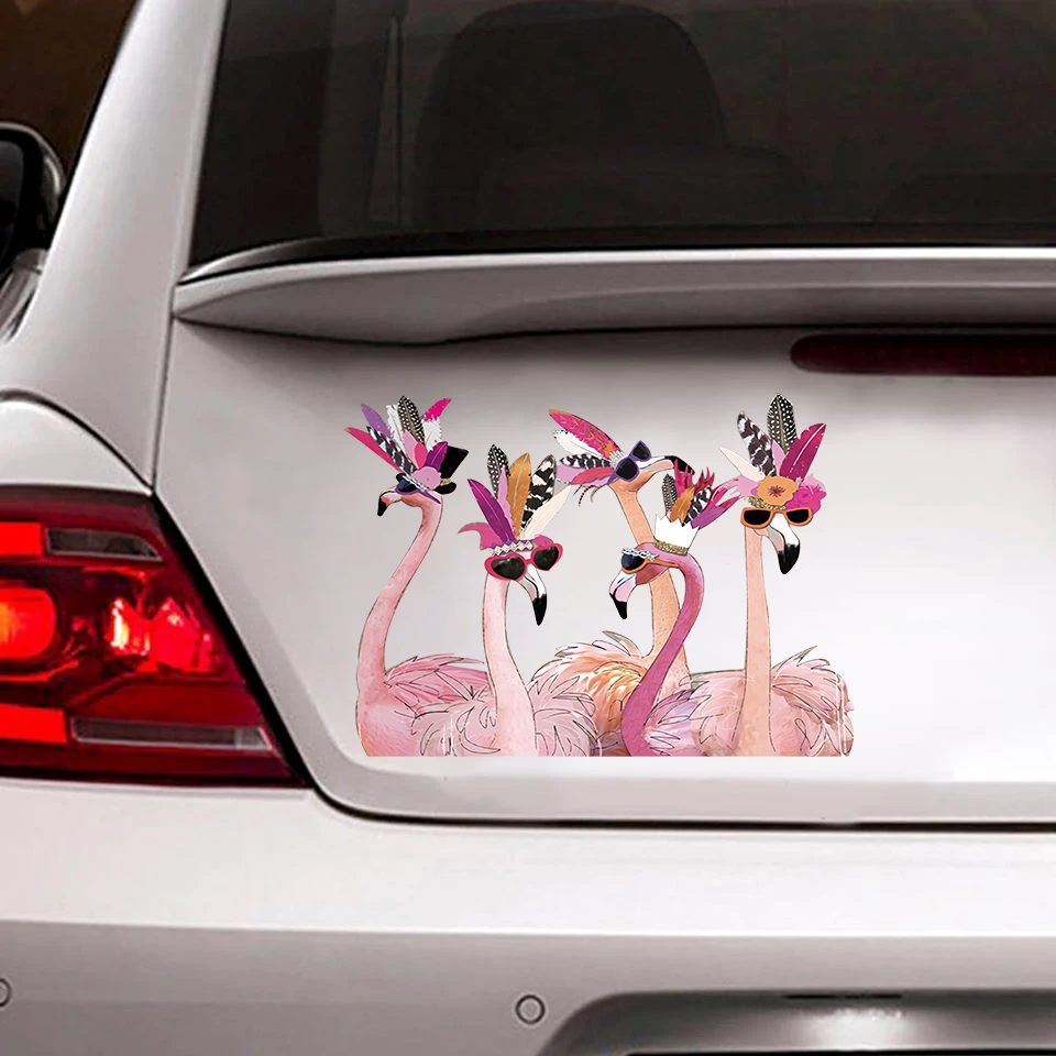 Flamingo Stickers Custom Cuteness Overloaded Custom Bumper Stickers Best Gifts For Women 2020