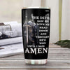 PresentsPrints, I Said Amen, Easter Day Christian Jesus Tumbler 20oz 30oz