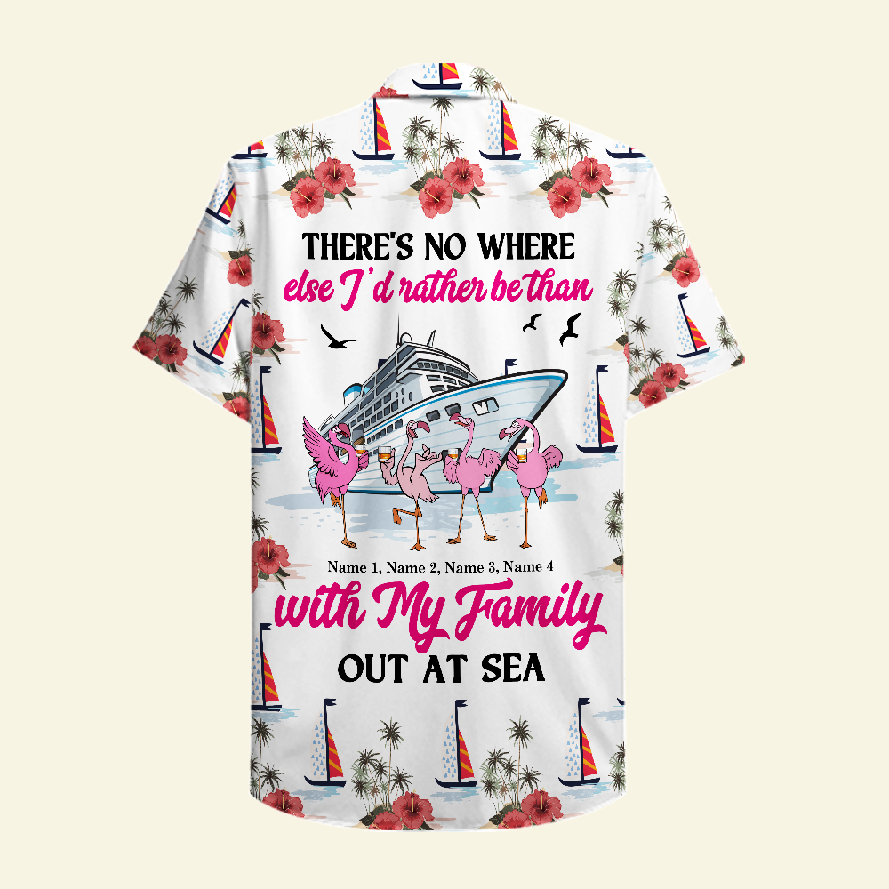 Cruising Flamingo There's No Where Else - Custom Hawaiian Shirt, Aloha Shirt